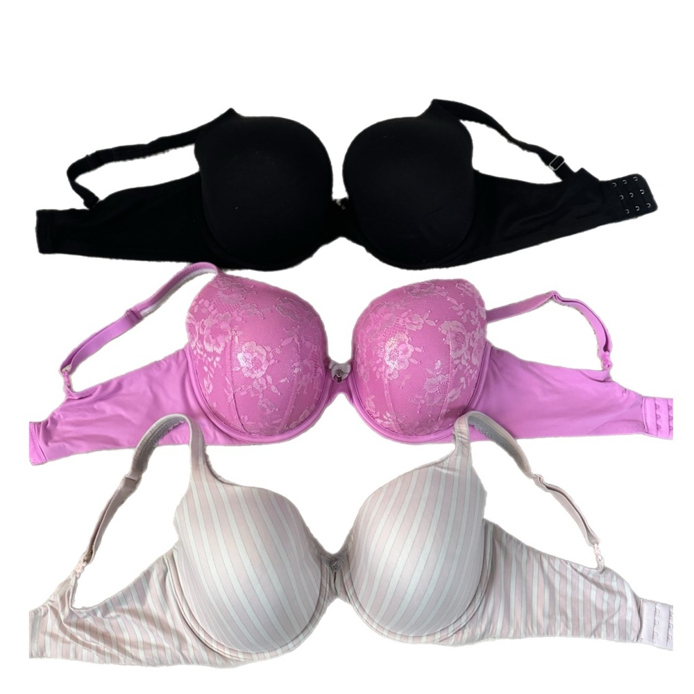 Victoria’s Secret 36DD bra bundle of 3